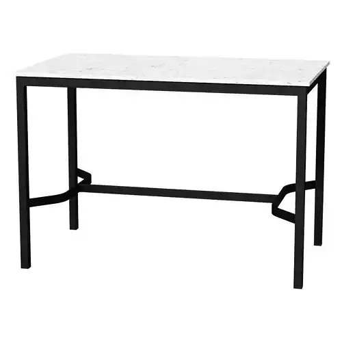 Drip HW112 Counter Table  Black Off White Fenix Nano Laminate