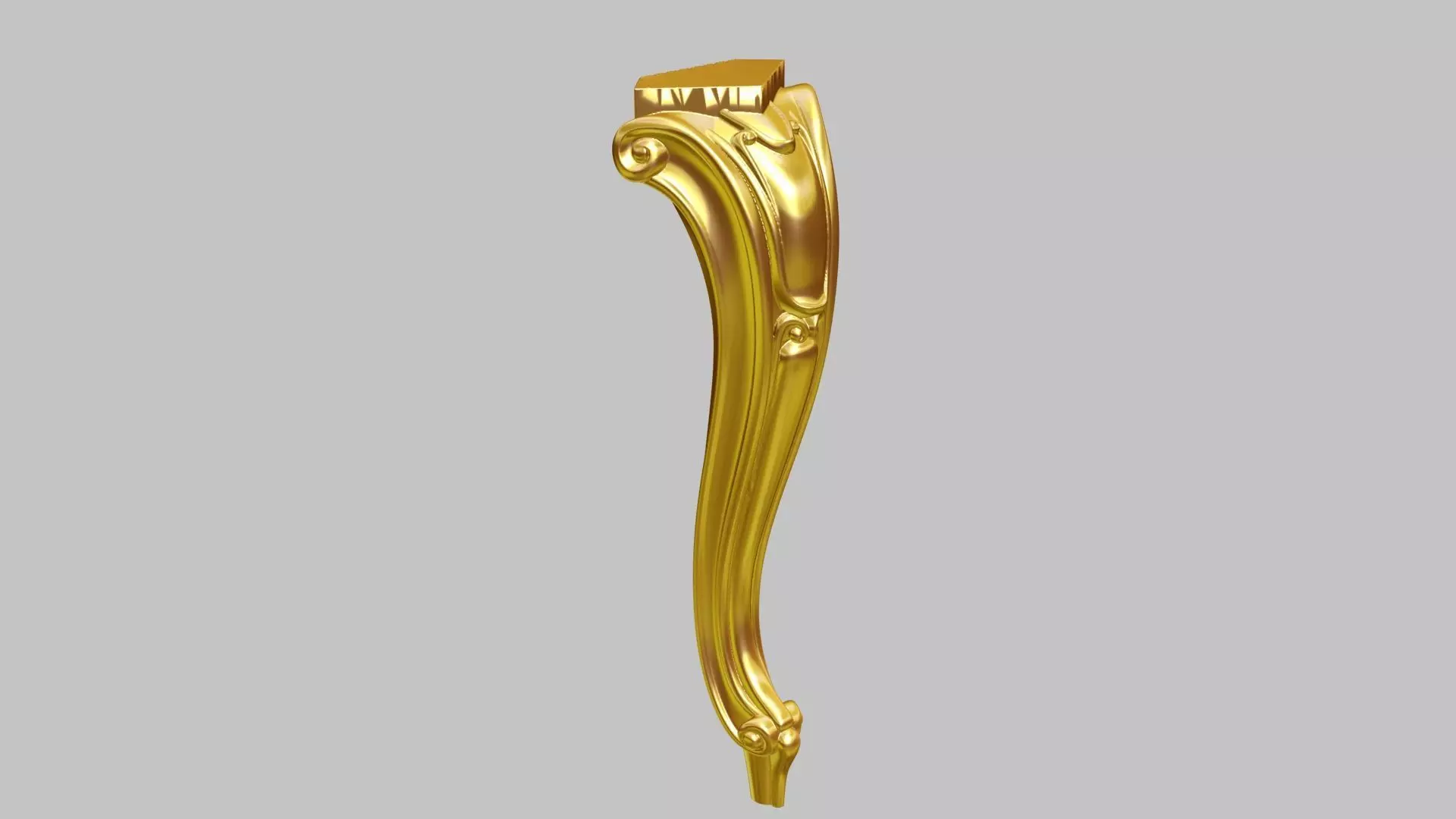 Furniture Leg Cnc Mold 10002 3D model