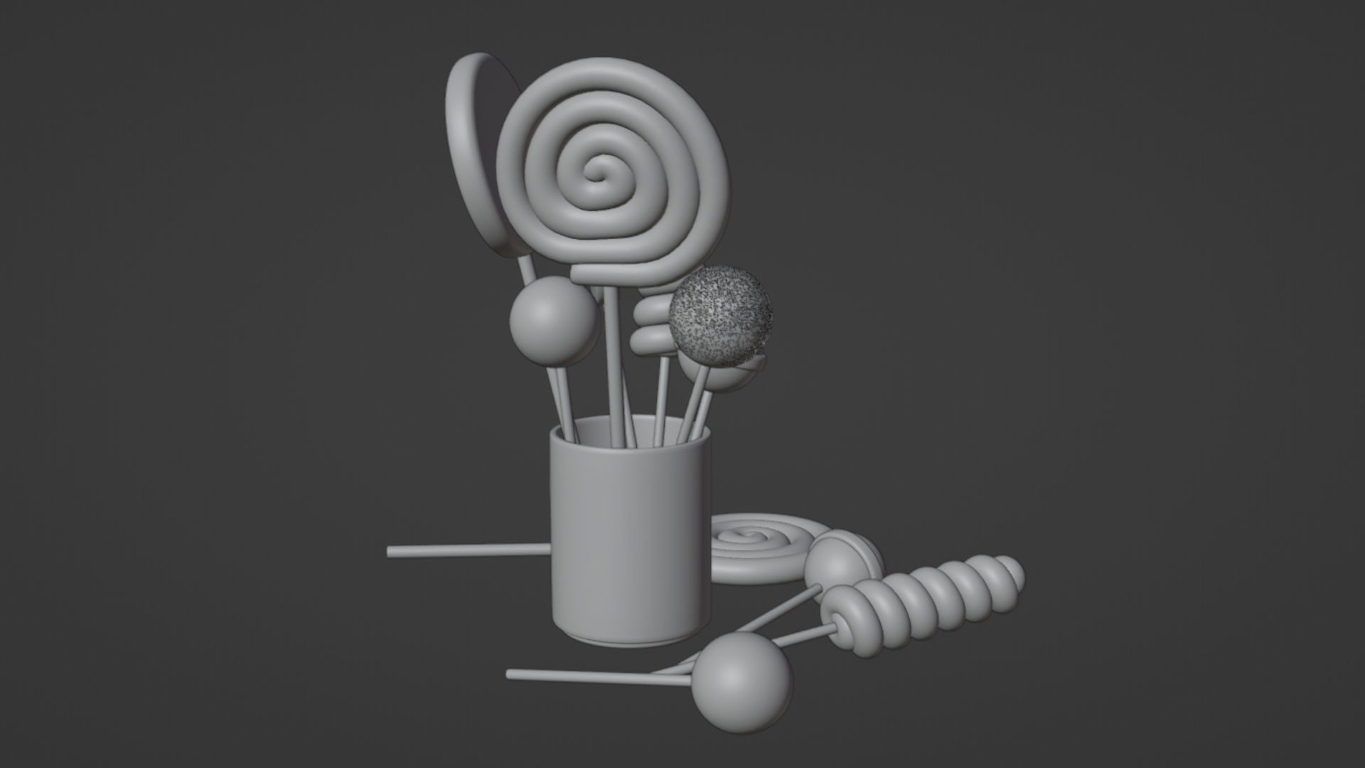 Lollipop 001 3D model_17