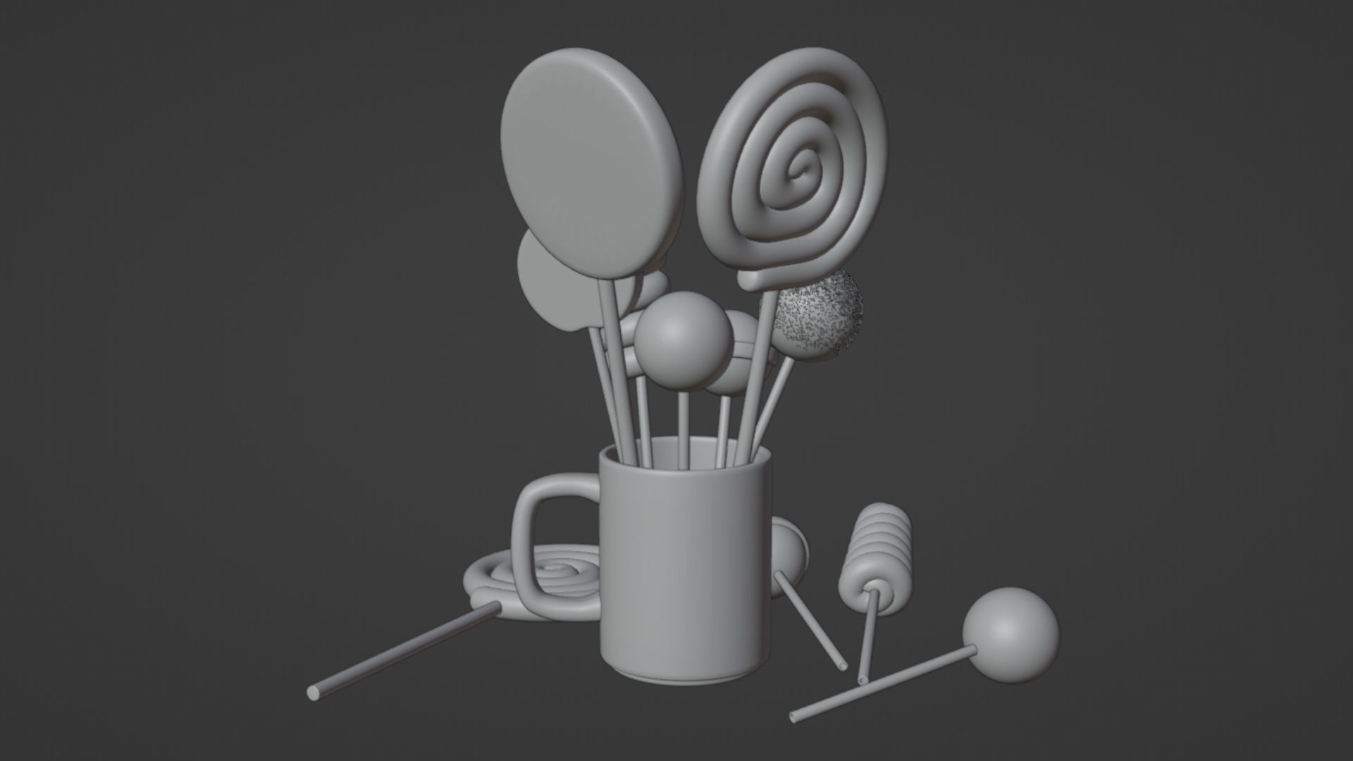 Lollipop 001 3D model_16