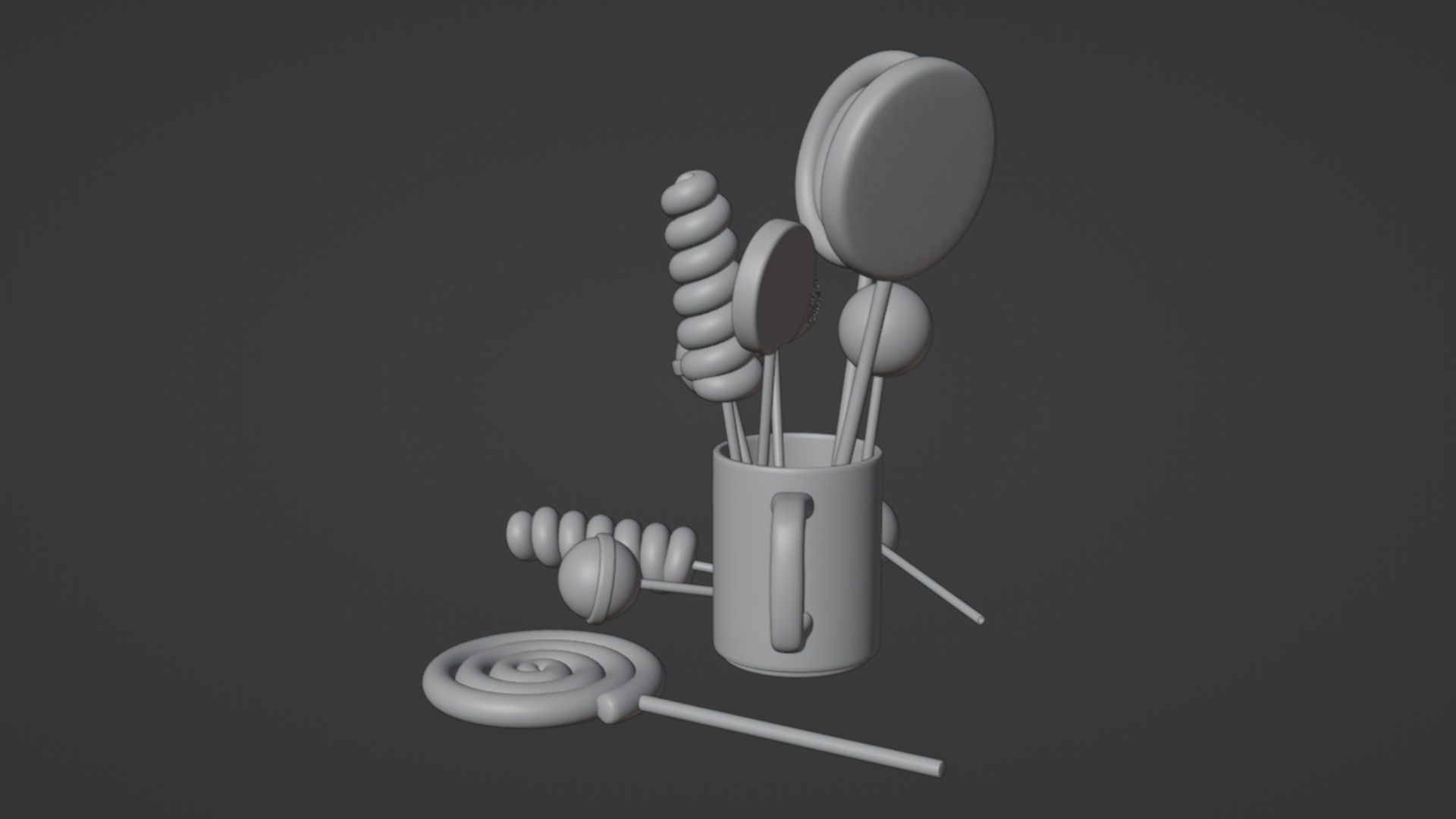 Lollipop 001 3D model_15