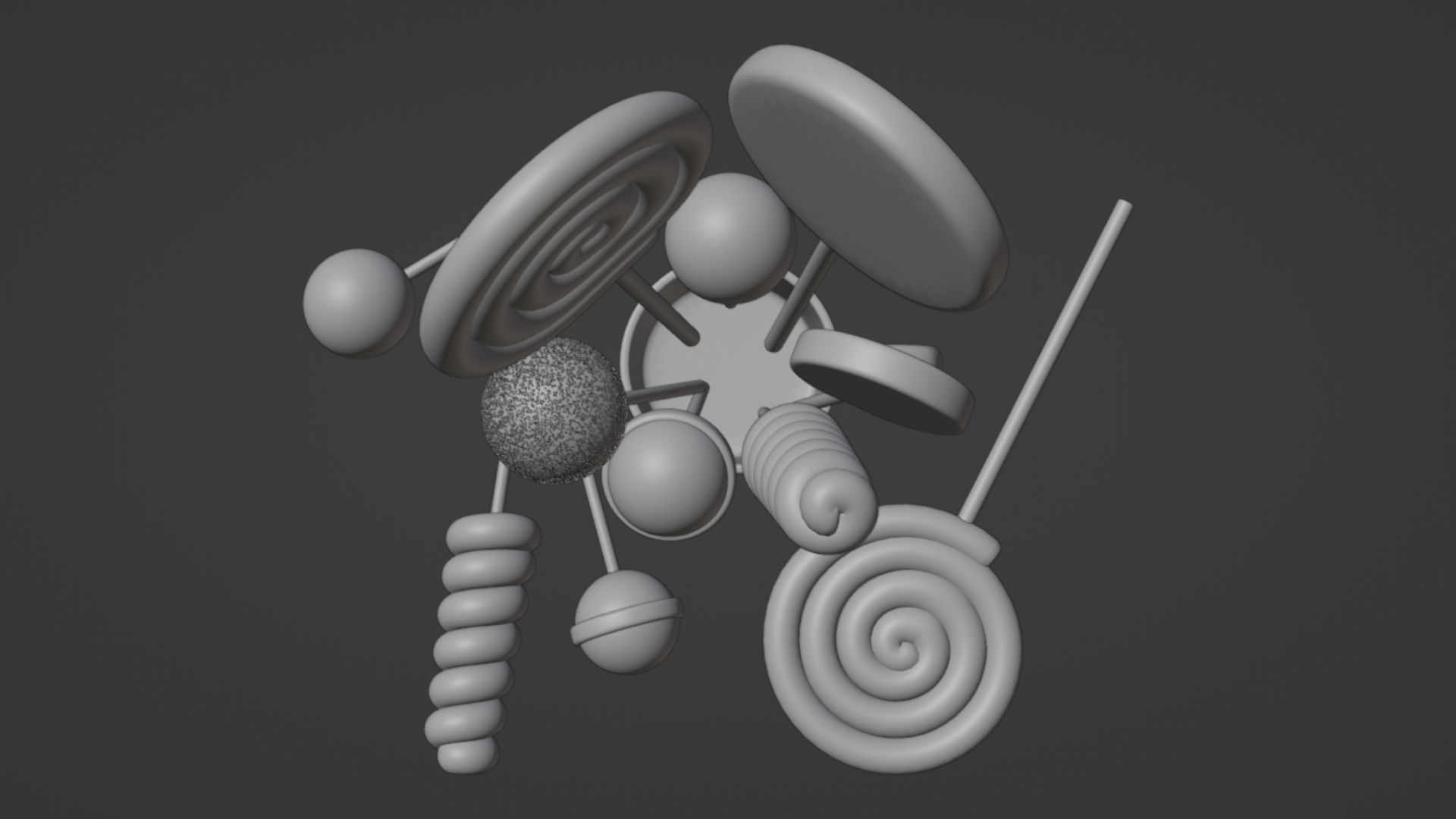 Lollipop 001 3D model_19