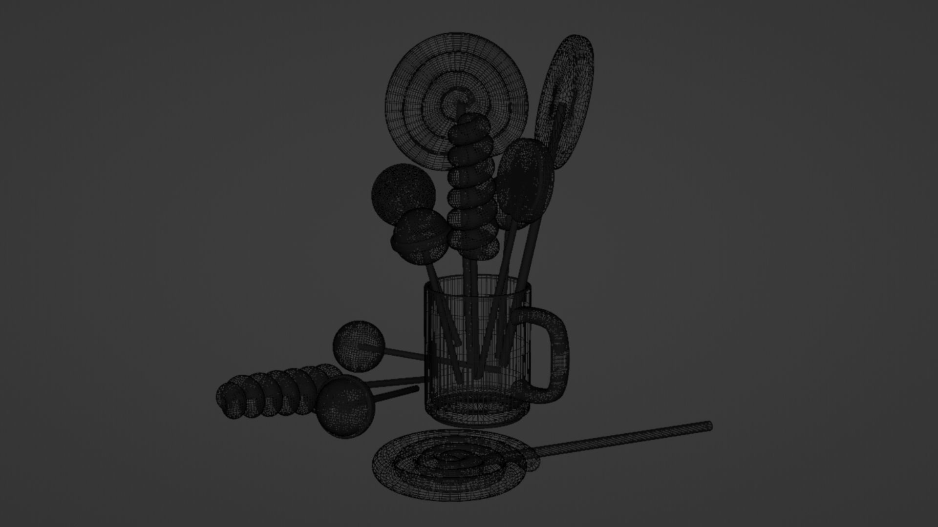 Lollipop 001 3D model_21