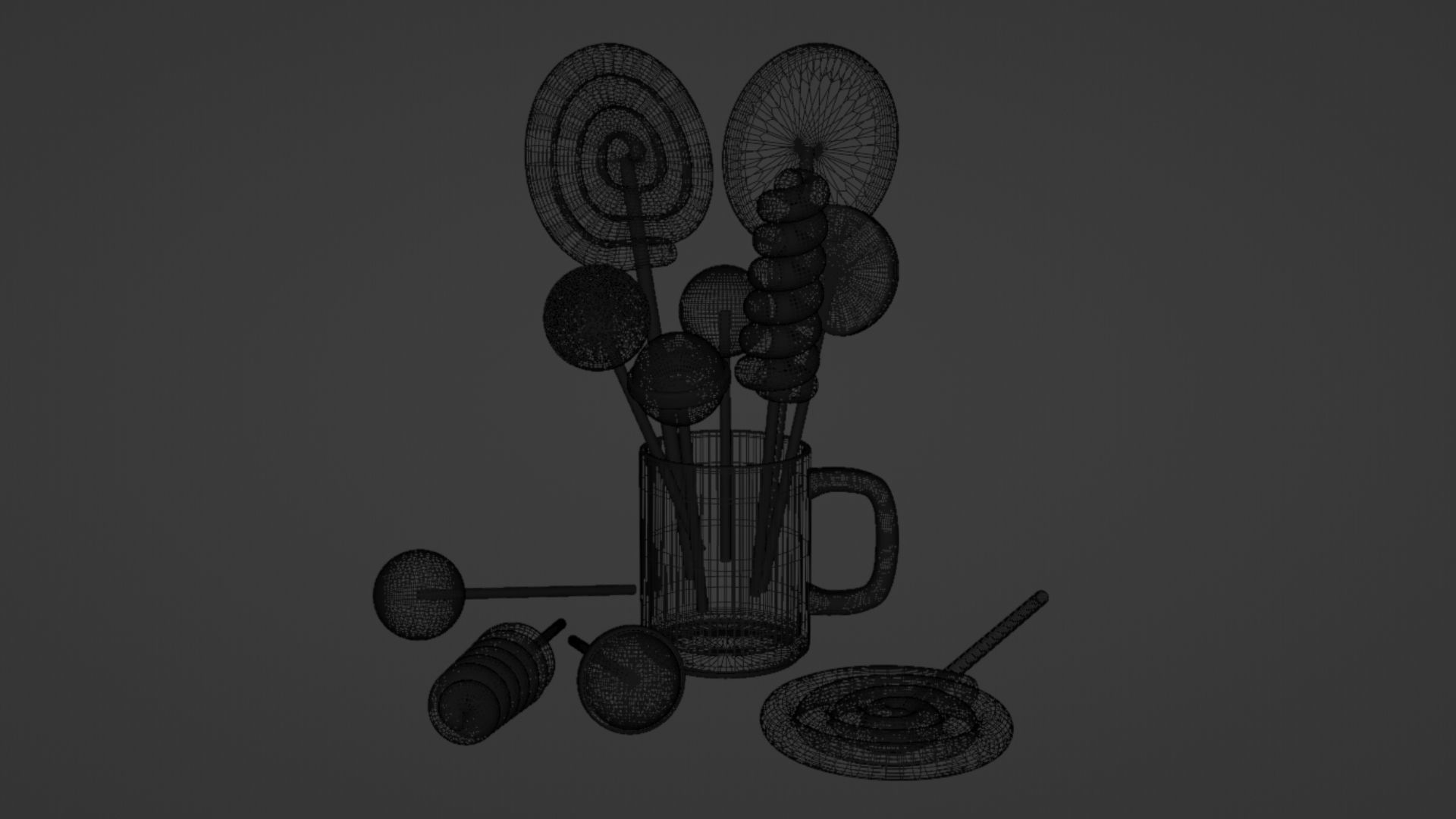 Lollipop 001 3D model_20