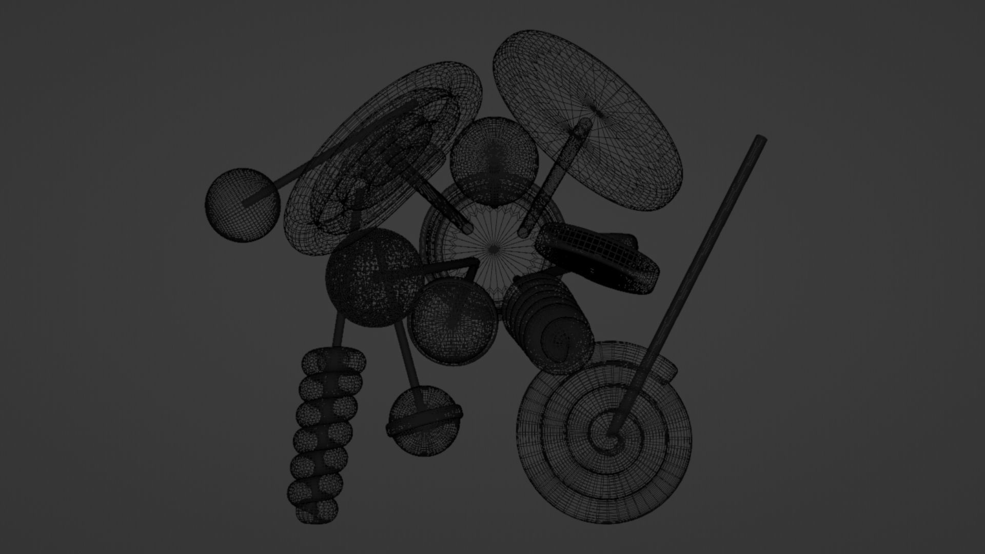 Lollipop 001 3D model_23
