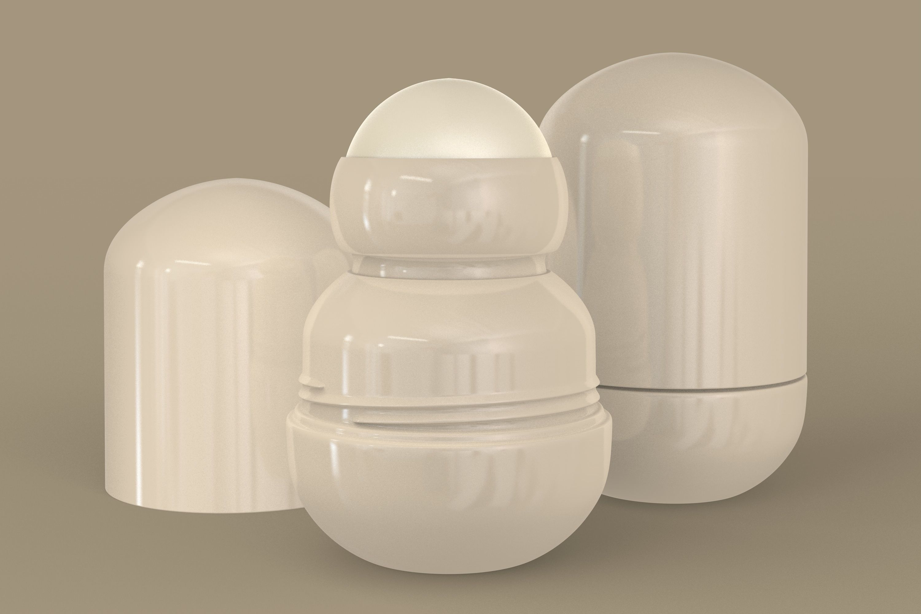Roll-On Deodorant 3D model_5