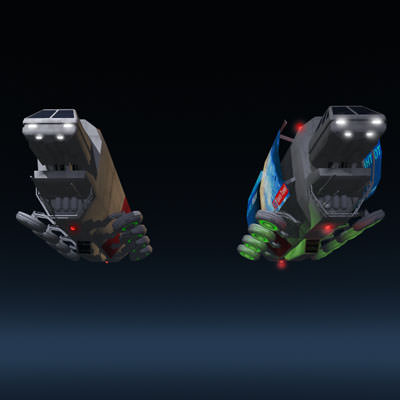 Sci-fi truck 3D model_2