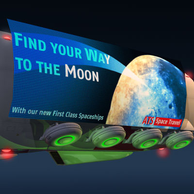 Sci-fi truck 3D model_7