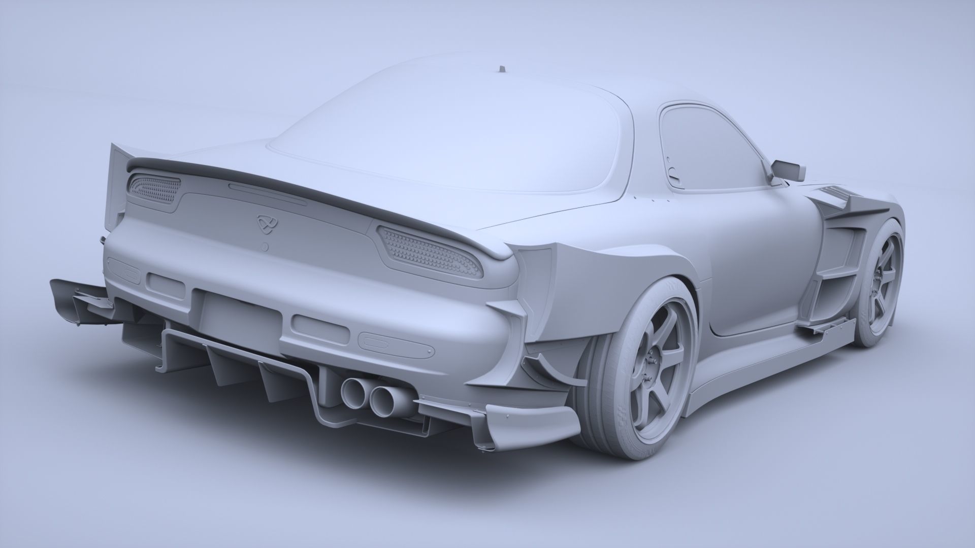 MAZDA RX-7 3D model_10