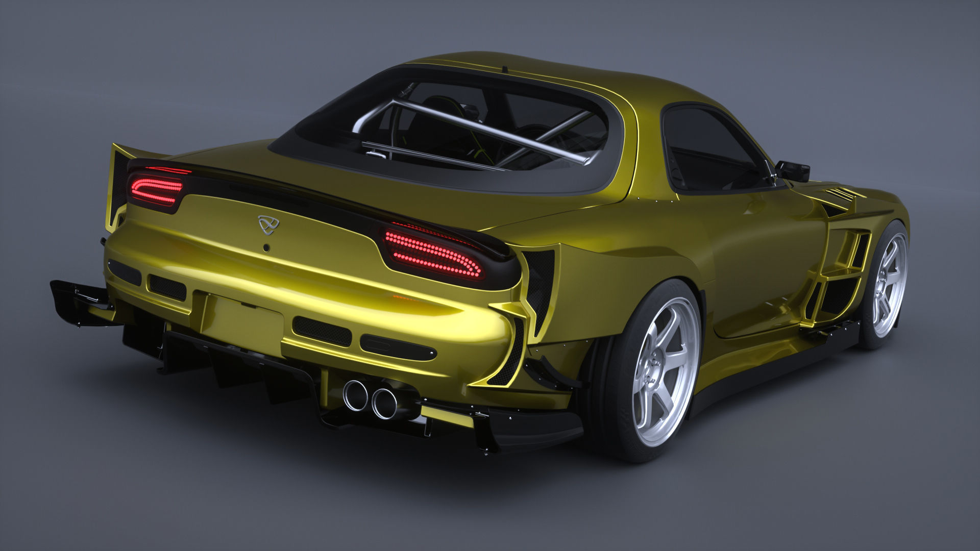 MAZDA RX-7 3D model_8