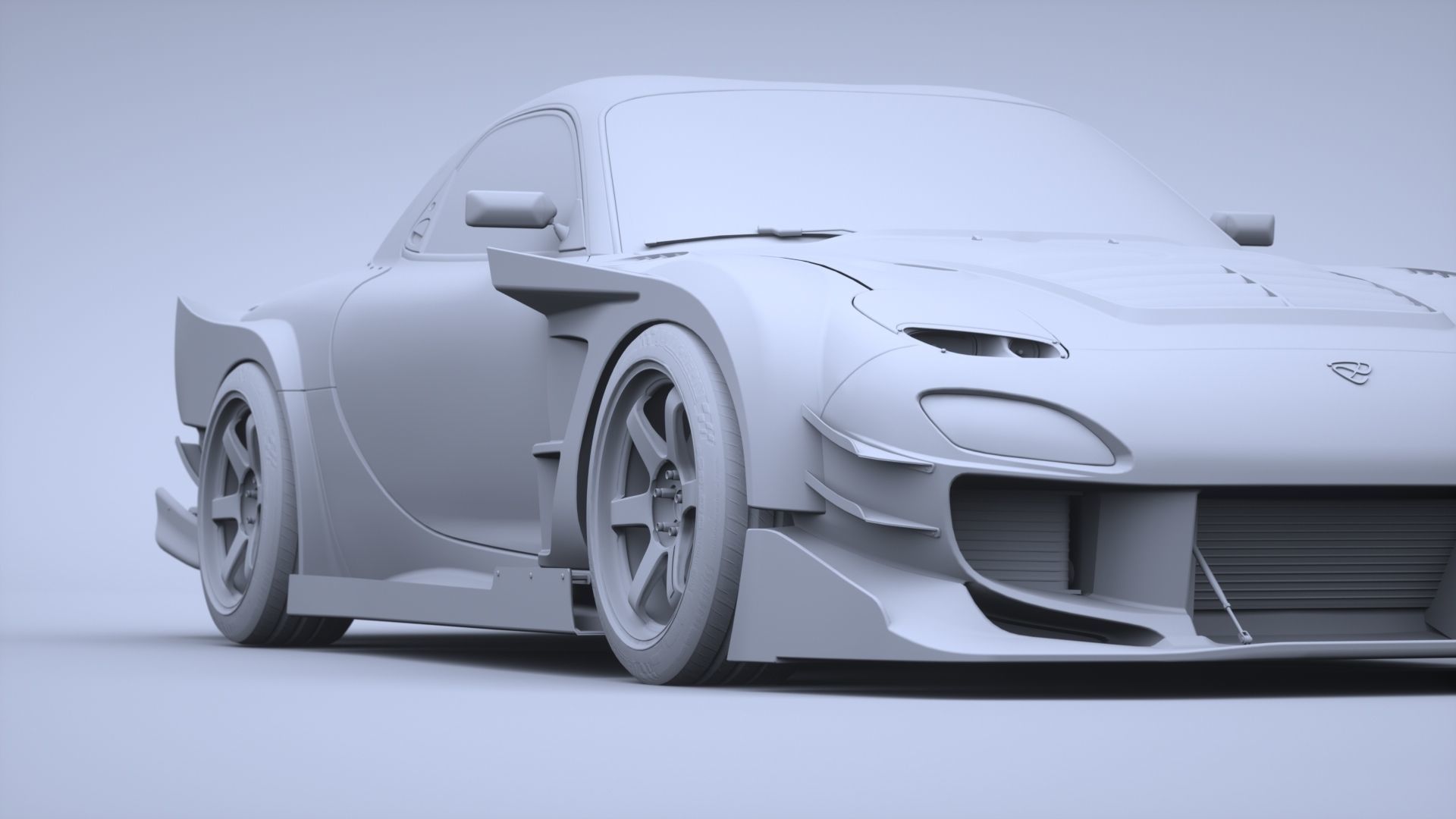 MAZDA RX-7 3D model_14