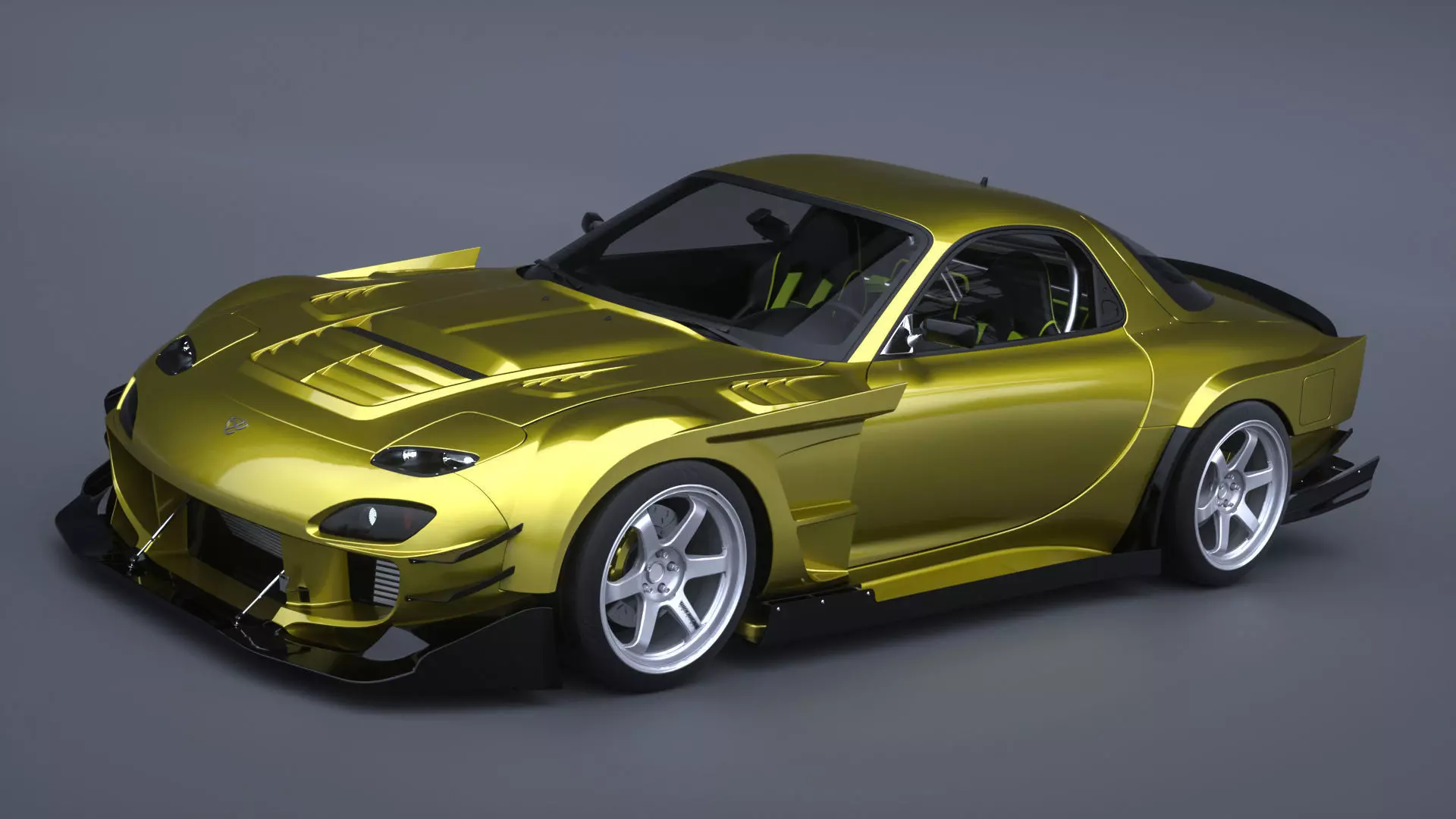 MAZDA RX-7 3D model_0
