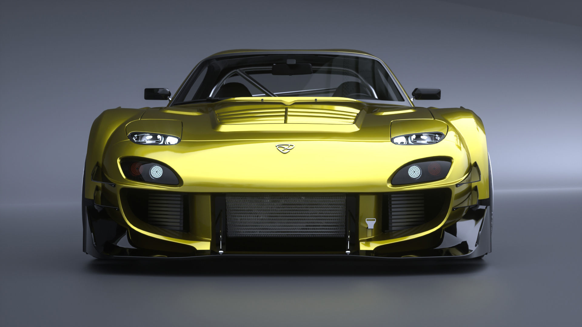 MAZDA RX-7 3D model_5