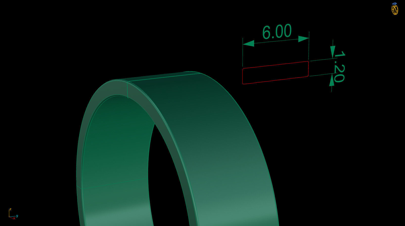 Flat Wedding Band Rings Collection US Sizes _20