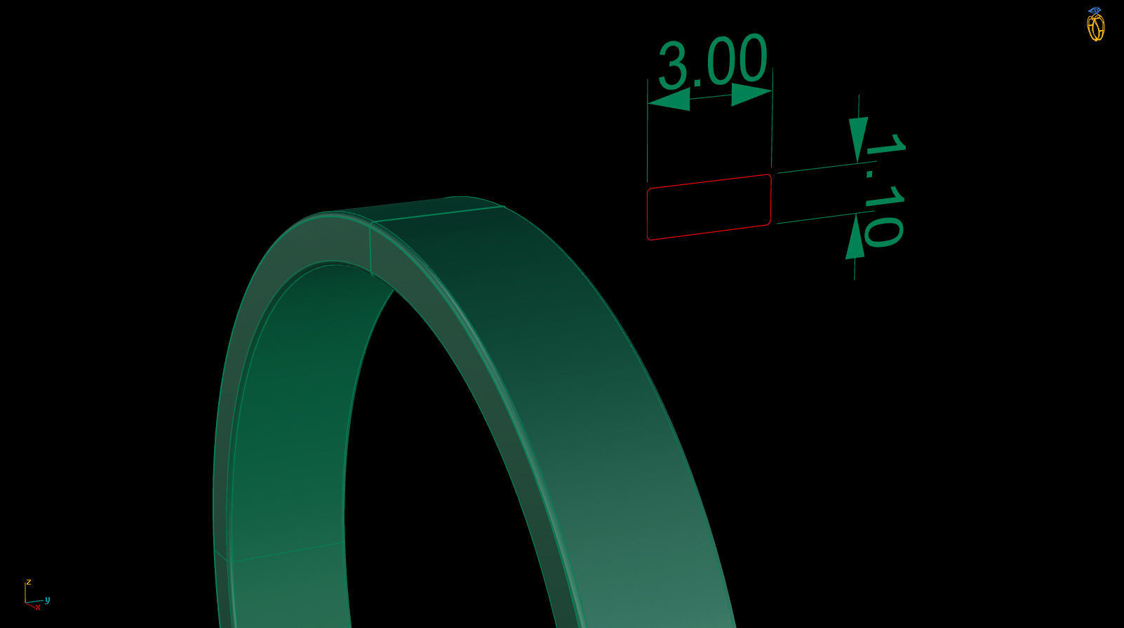 Flat Wedding Band Rings Collection US Sizes _12