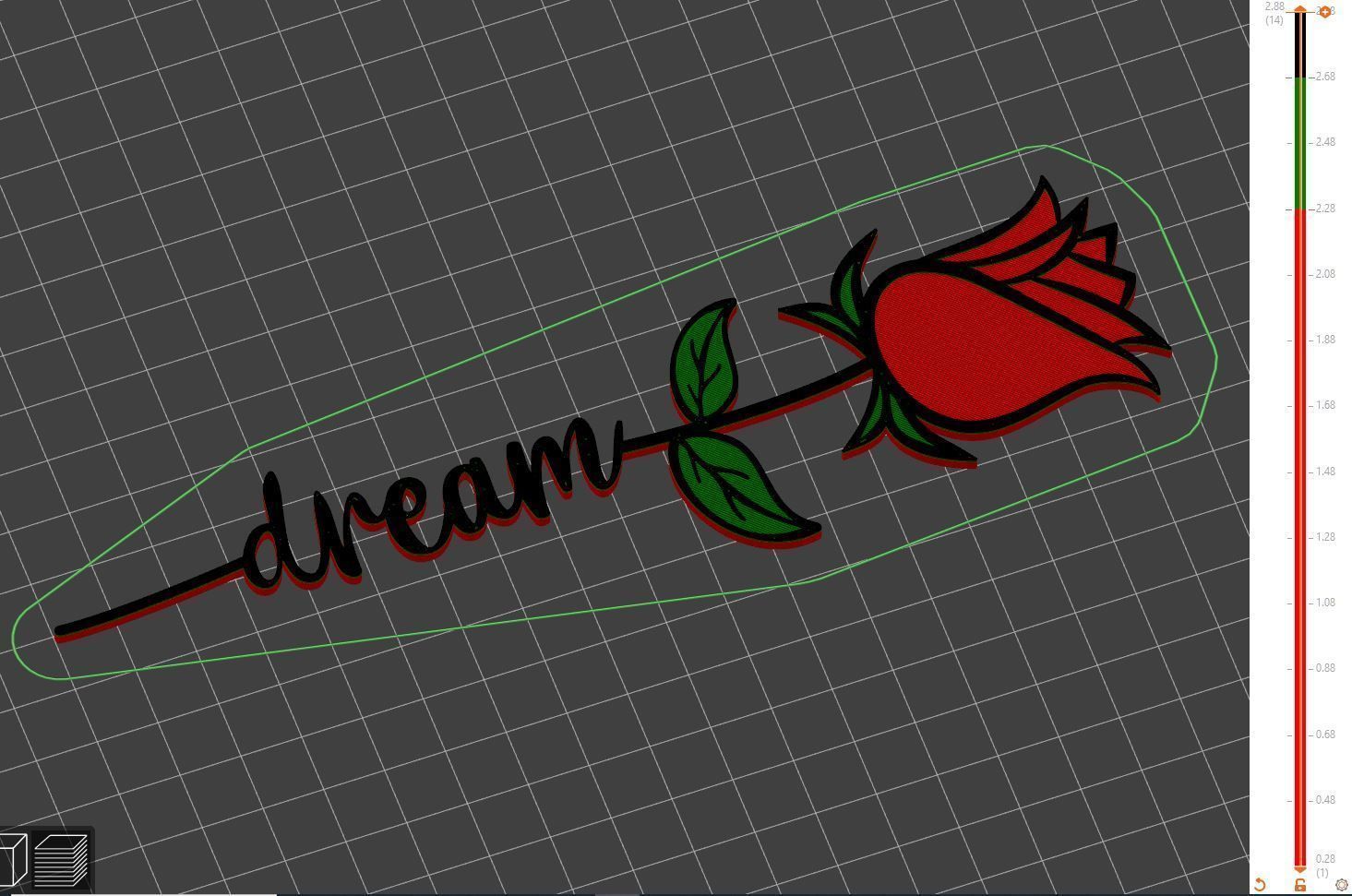 Valentine ornament unique gift for your loved one 3D print model_1