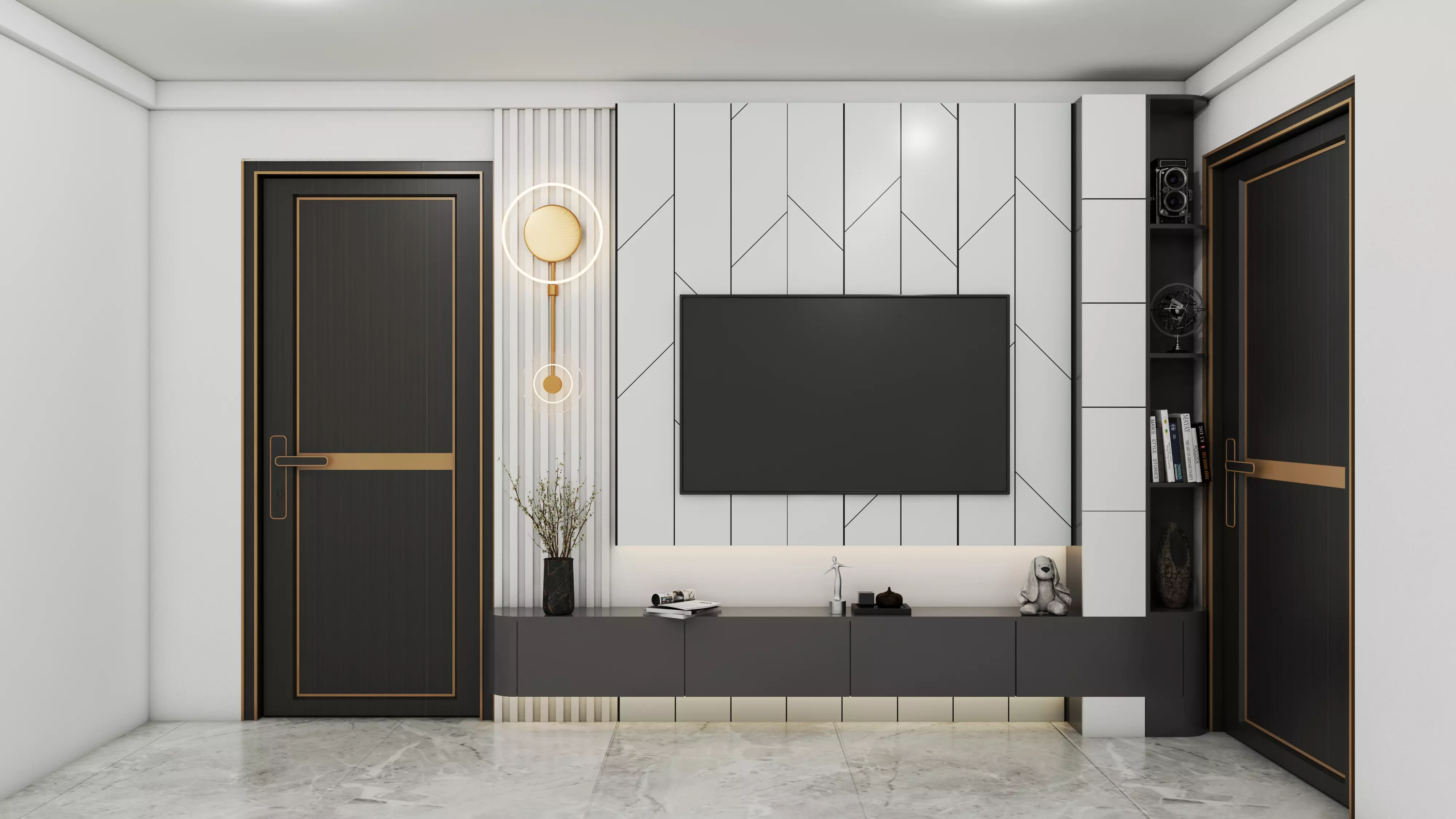 bedroom tv cabinet Free 3D model