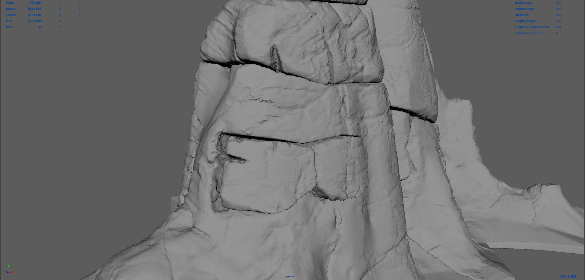 Mountain Peak Printable 3D print model_4