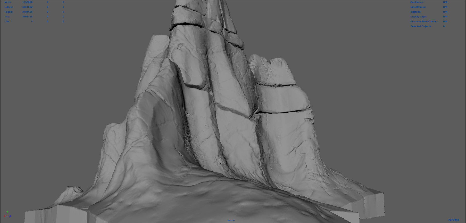 Mountain Peak Printable 3D print model_6