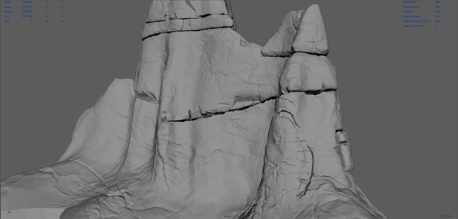 Mountain Peak Printable 3D print model_5