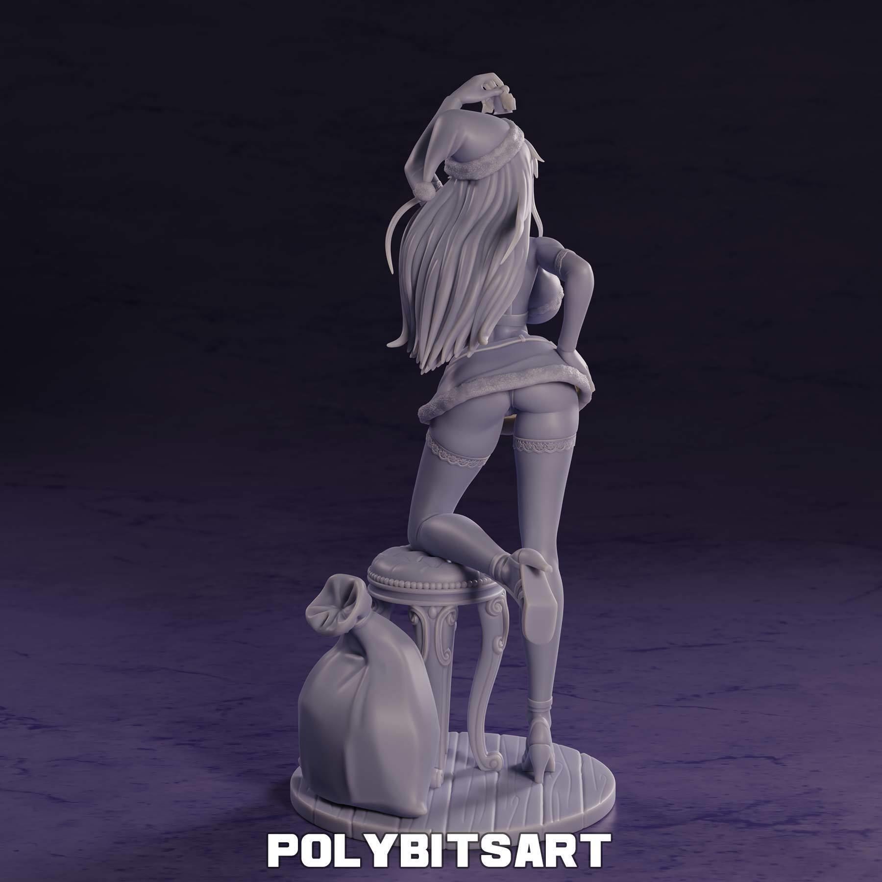 Nami One Piece Christmas Figure 3D print model_11