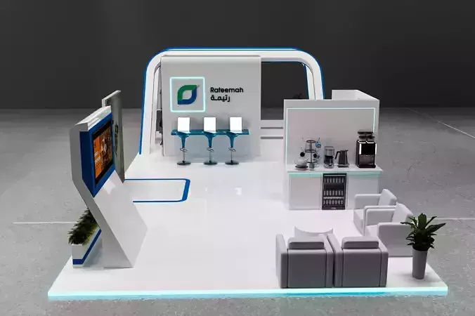 Mezzanine Exhibition booth 15x6