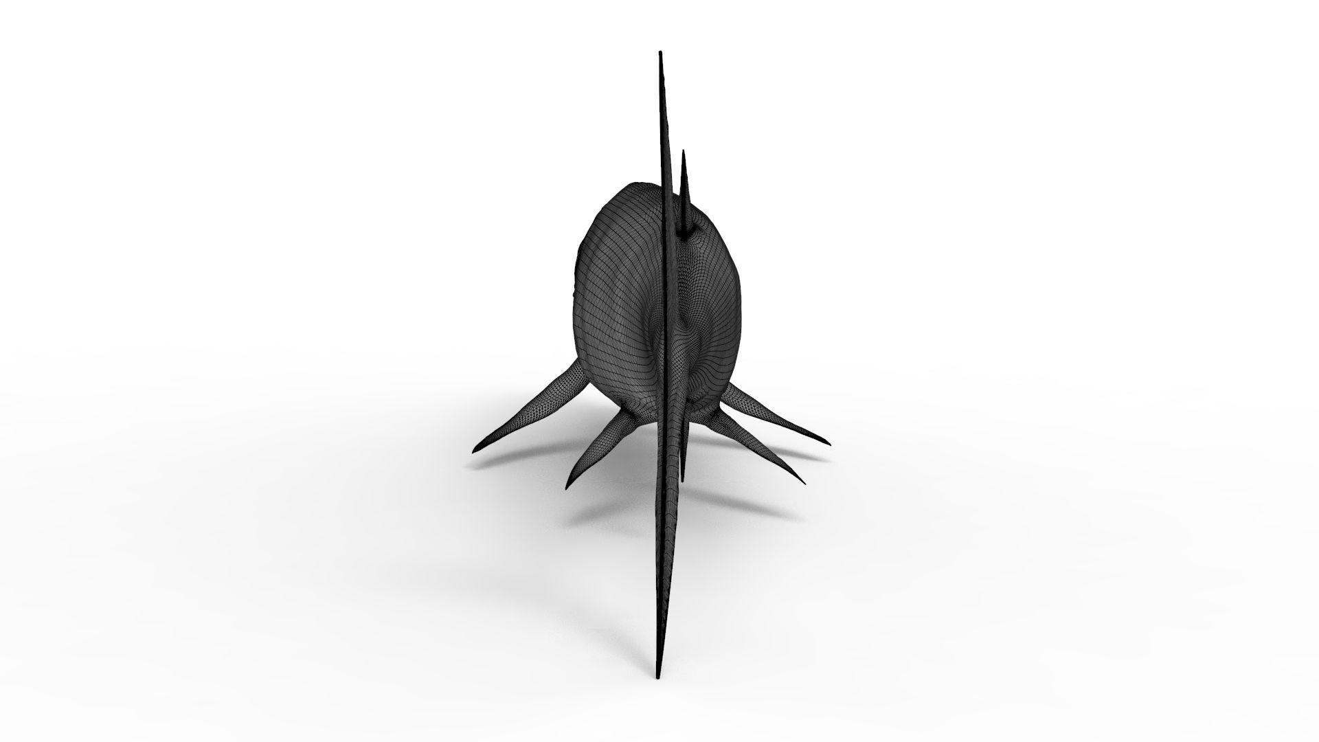 Xiphactinus 3D model_12