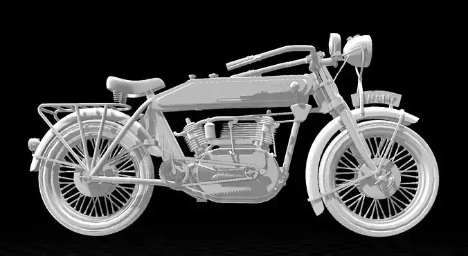 old indian bike model 1913