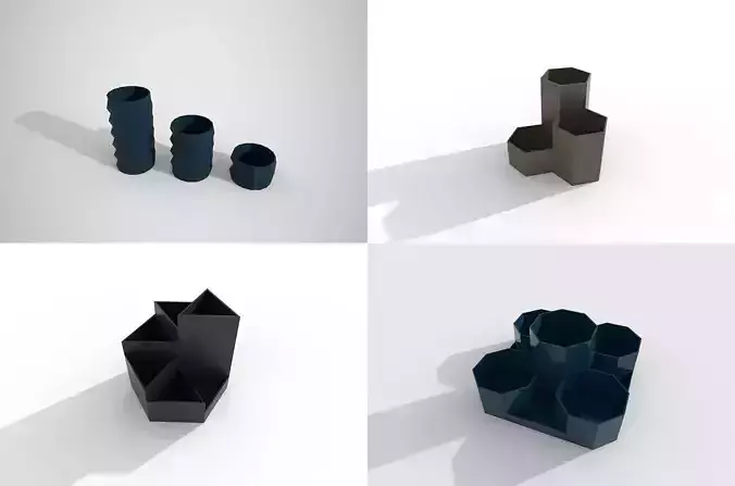 Stationery stand 4 models