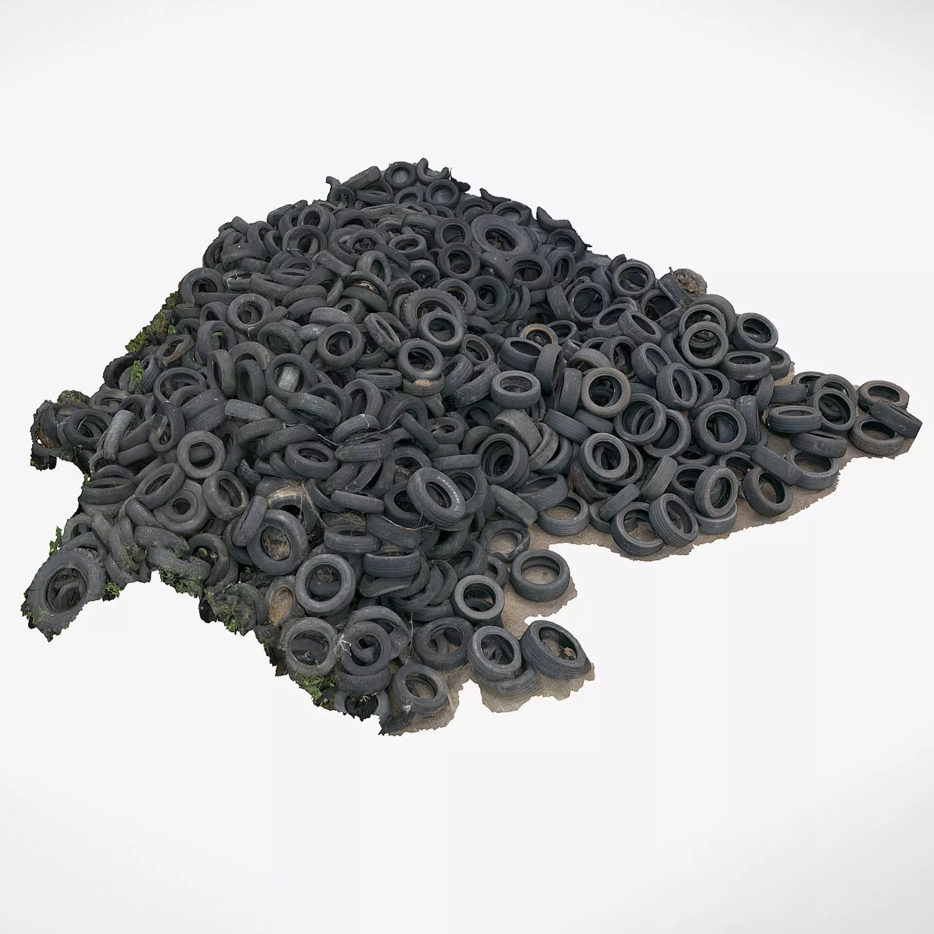 Tire dump 3D model