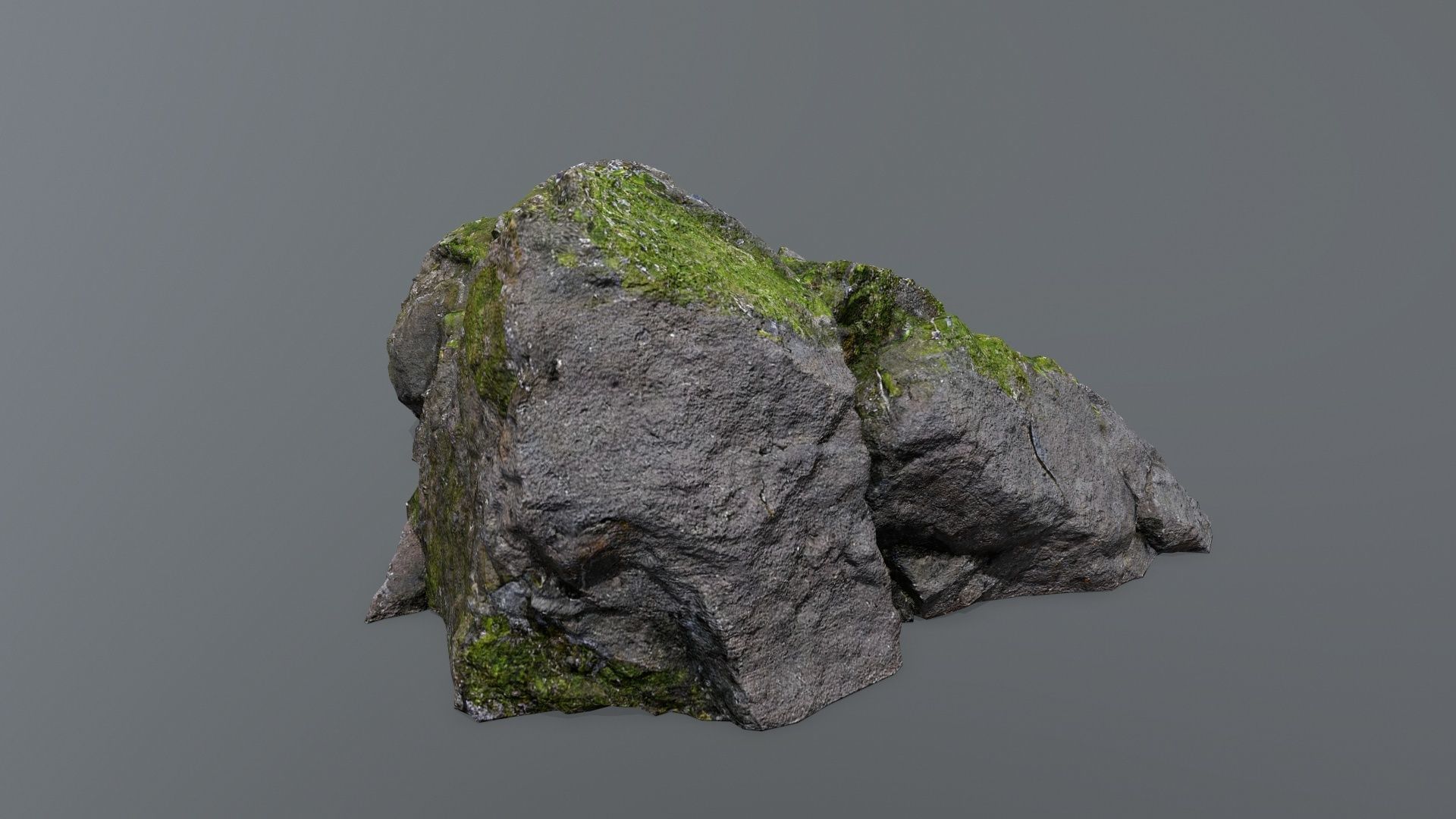 Ruin Stairs Low-poly 3D model_4