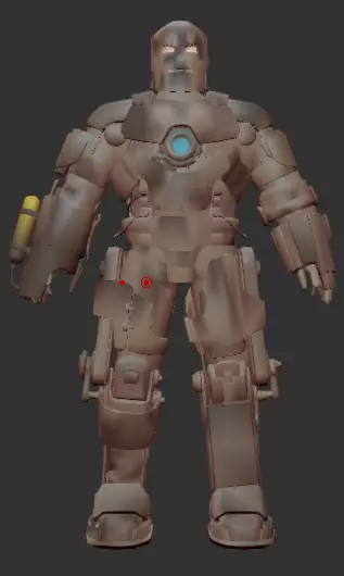 iron man MK 1 Free 3D model
