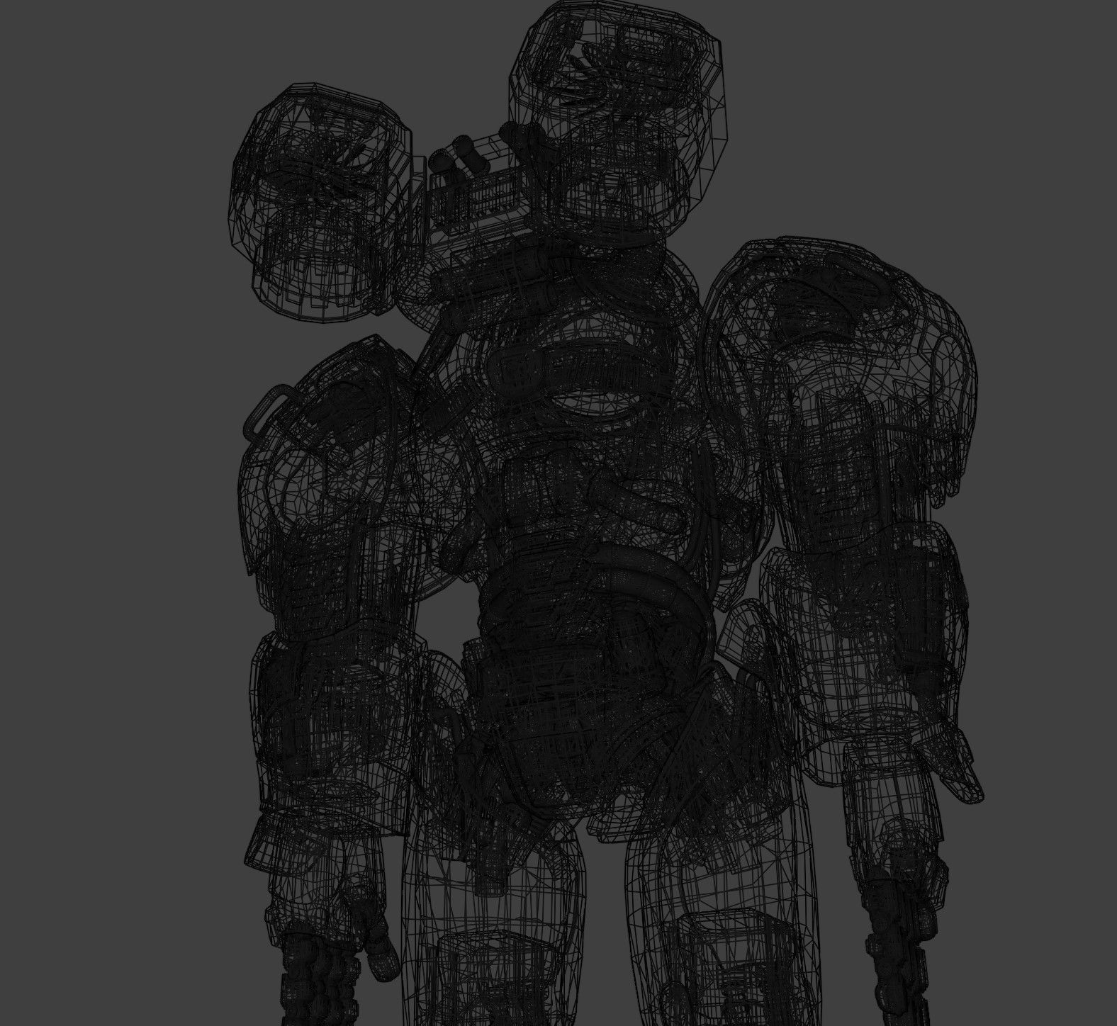 marine armor 3D model_13