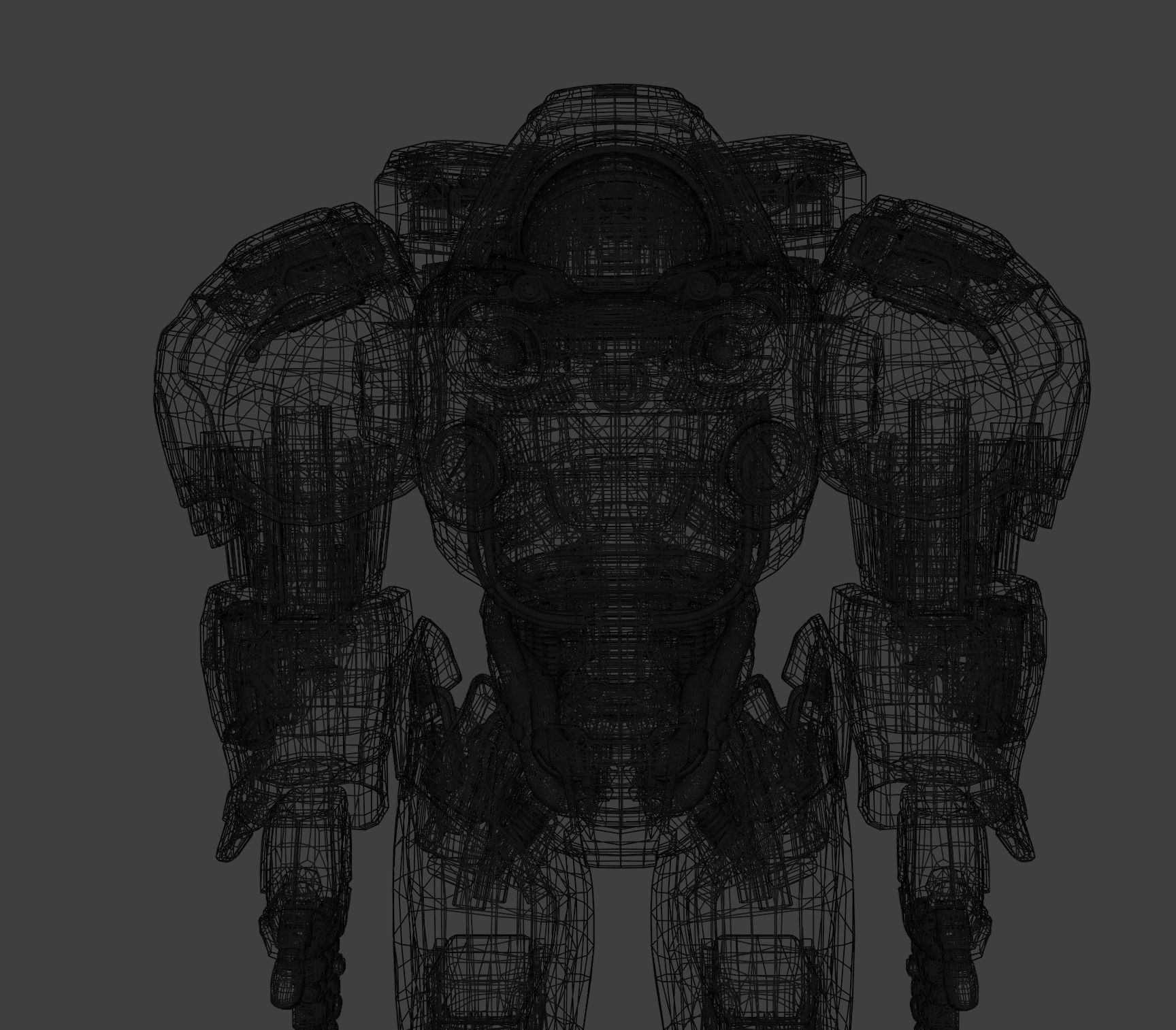 marine armor 3D model_12