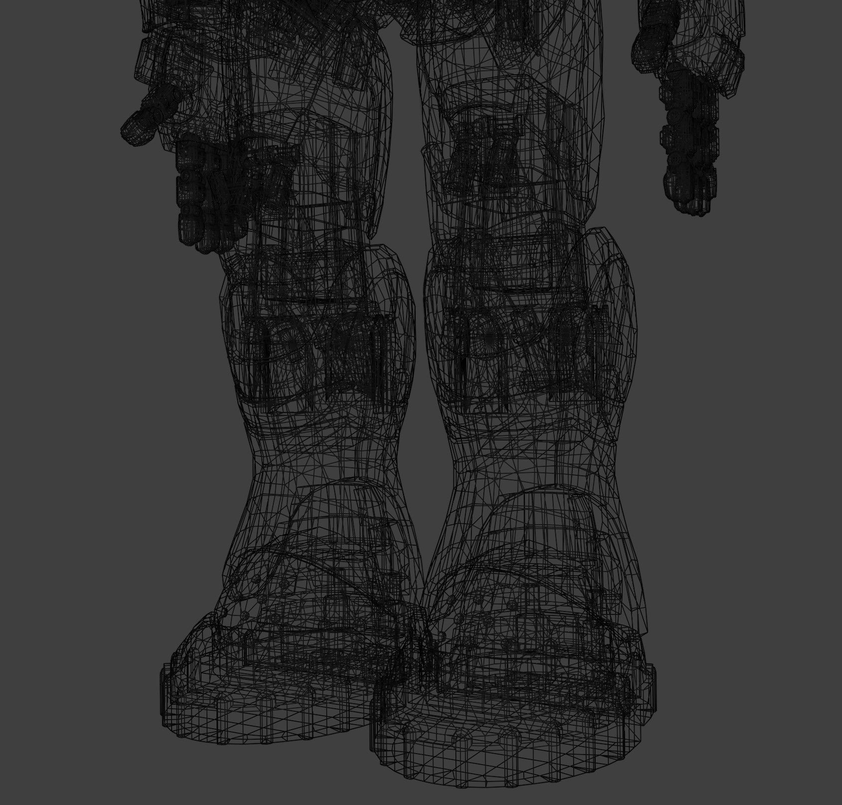 marine armor 3D model_15