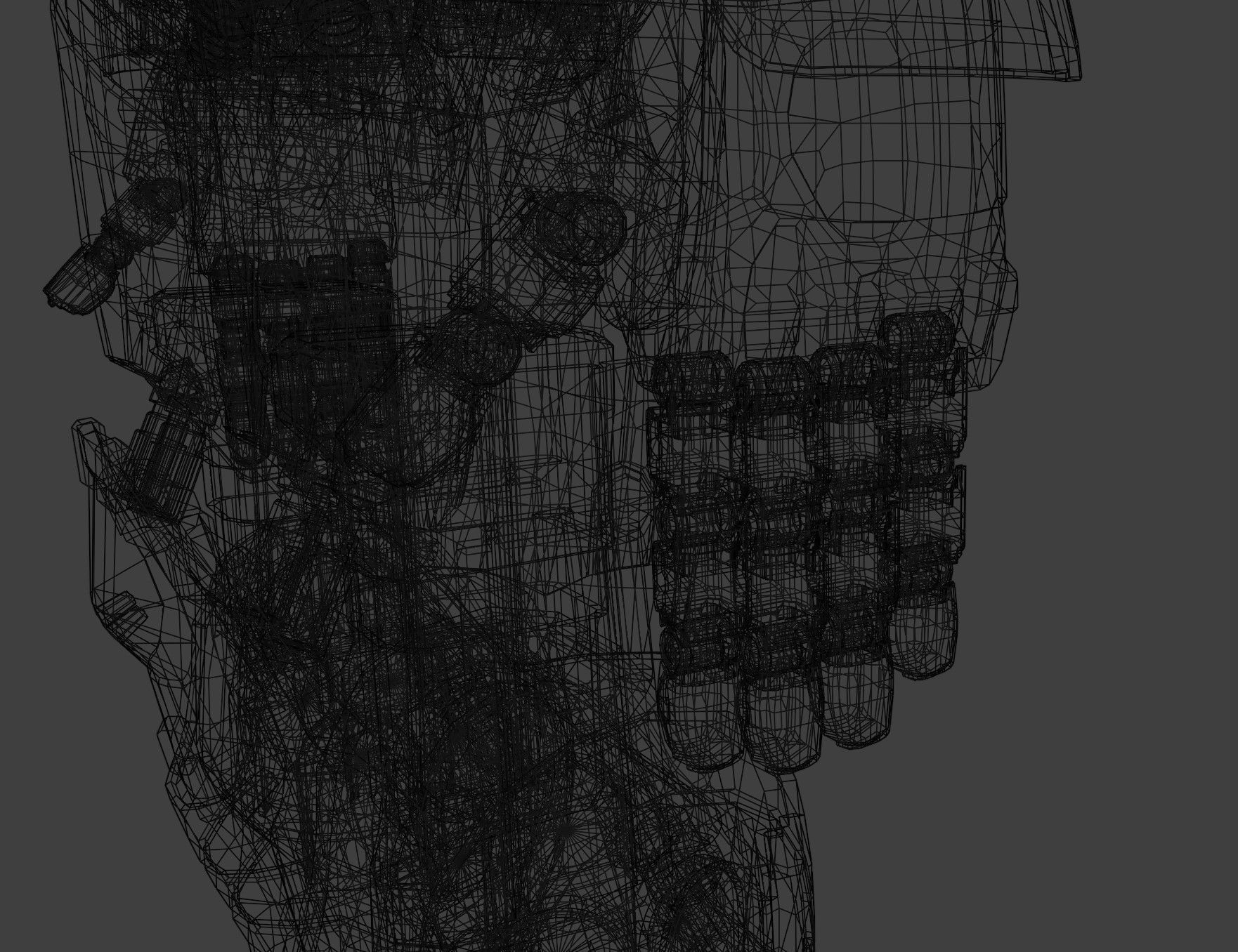 marine armor 3D model_14