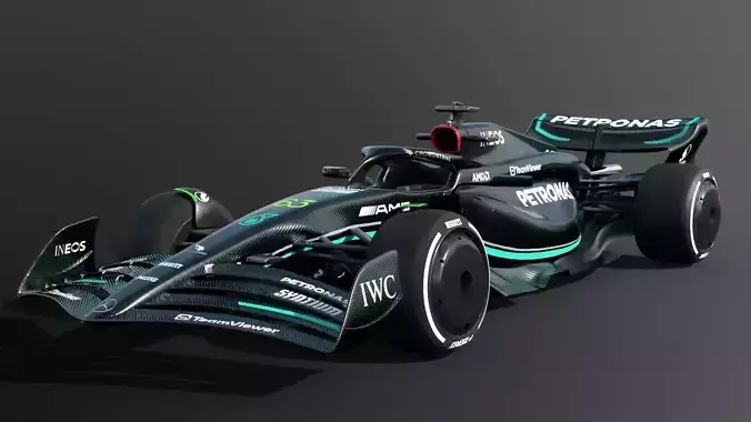 Mercedes W14 F1 RIGGED