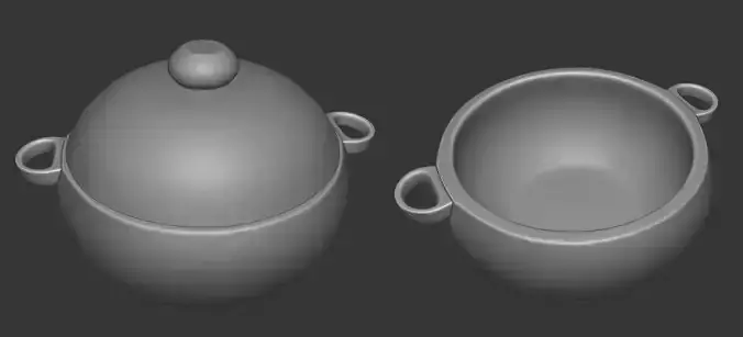 Cooking Pot Free 3D print model