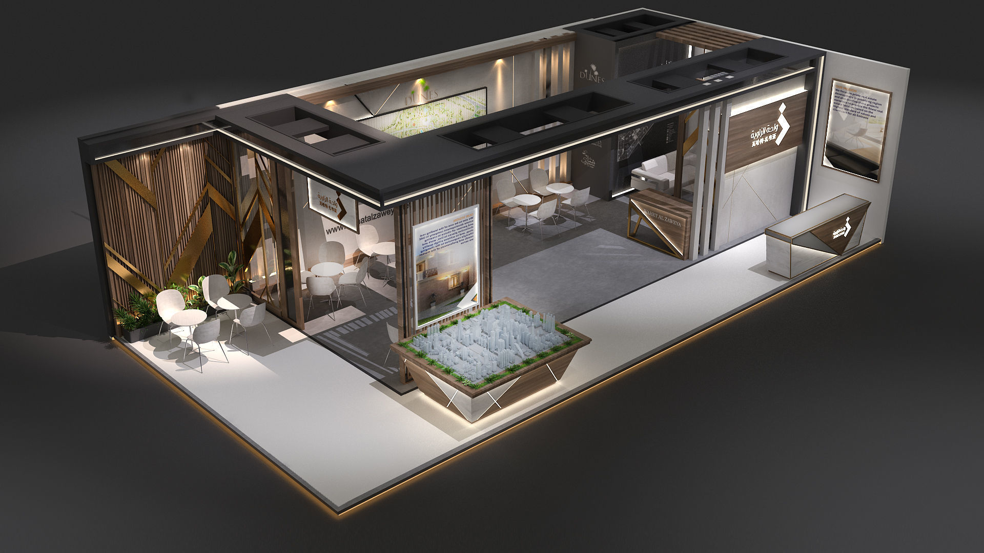 Real Estate Exhibition 3D model_4