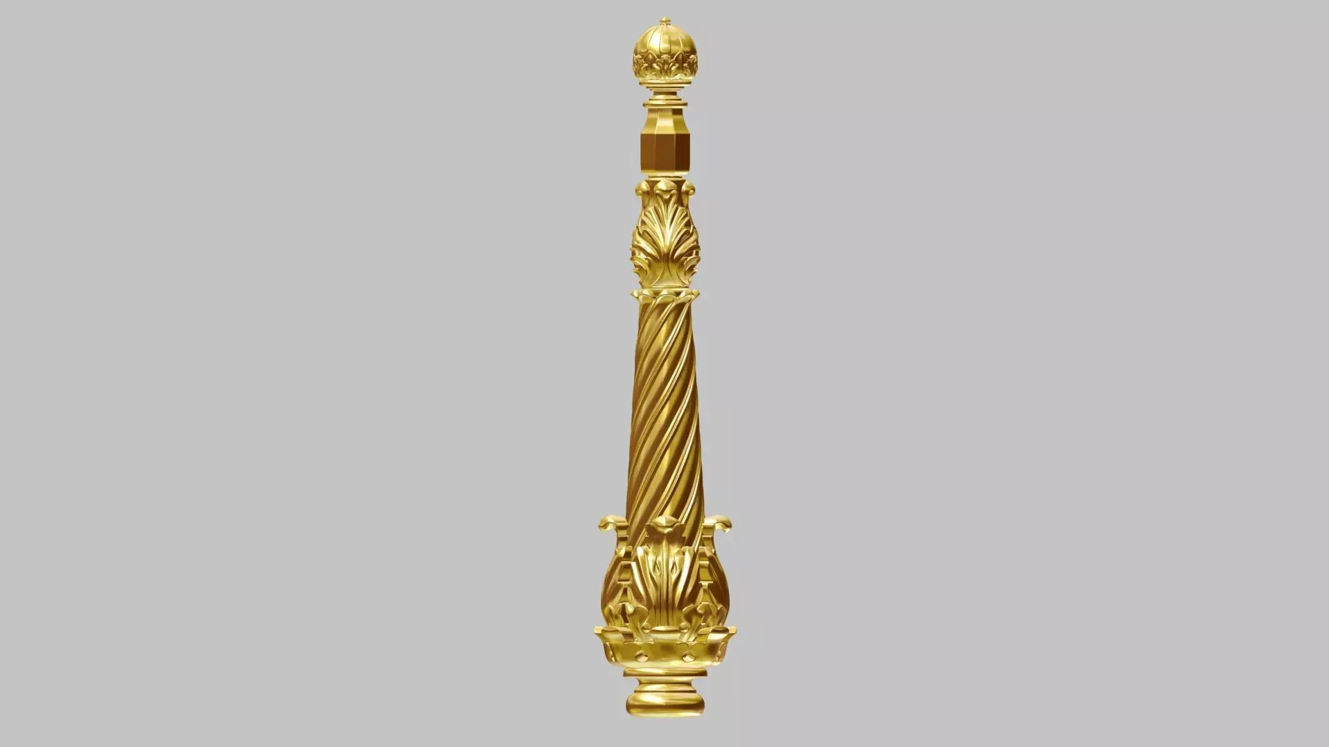 Table Furniture Leg CNC Mold 1002 3D model