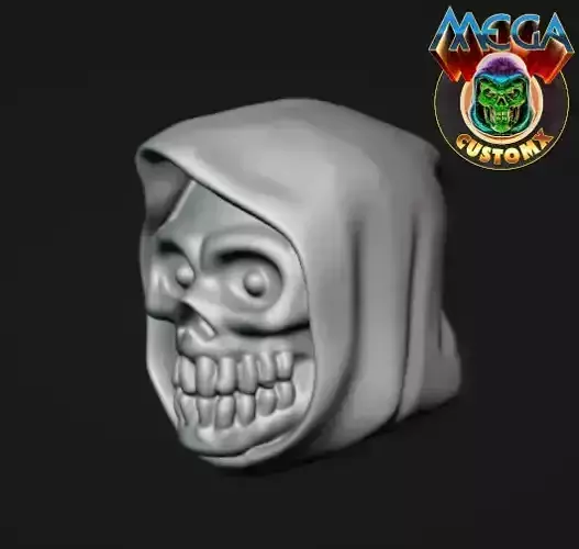Alcala Style Skeletor Head for MOTU Origins 