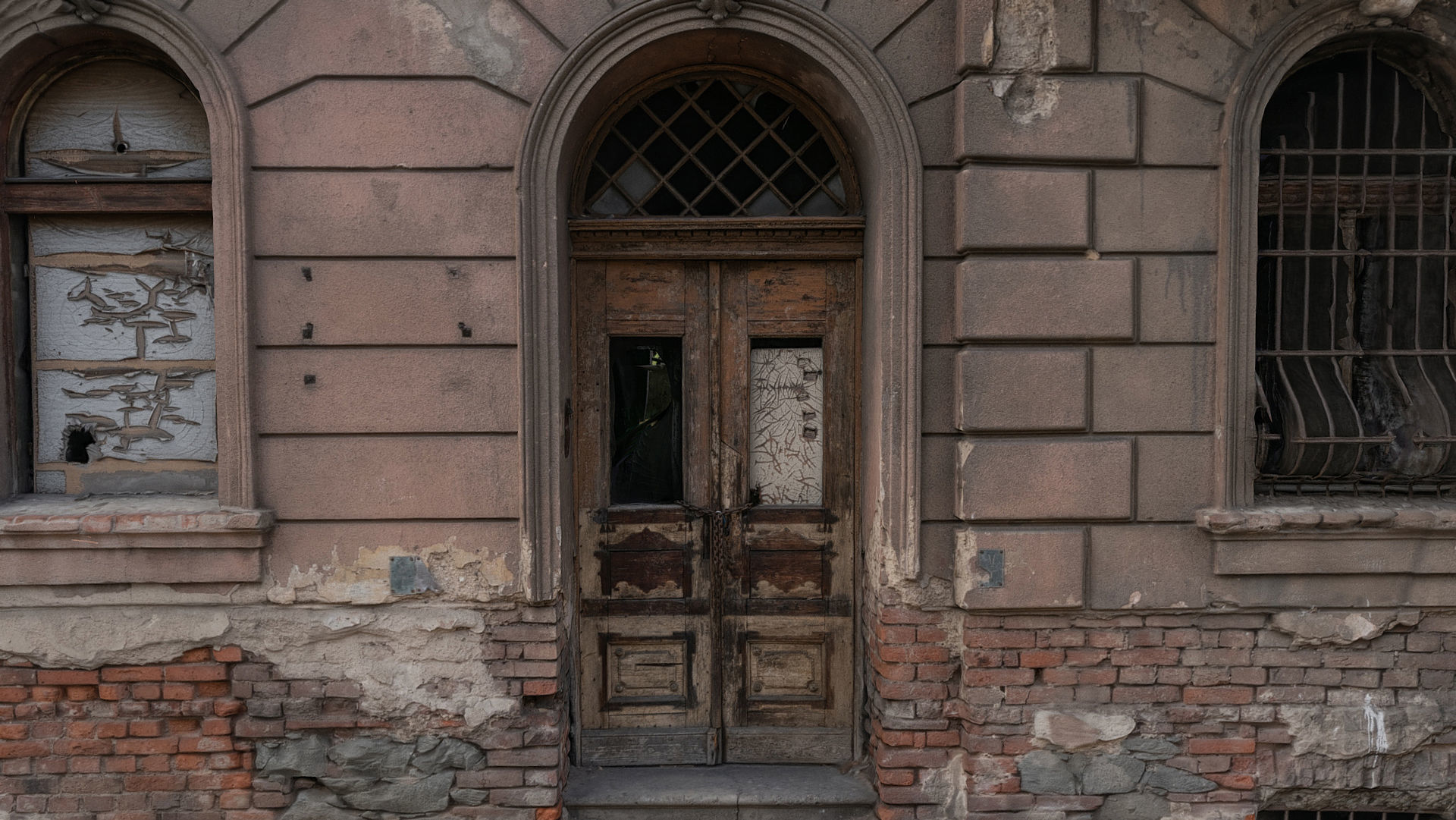 Decorated house ruin 3D model_3