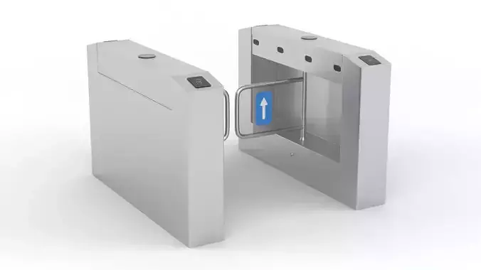 Turnstile Gate 3D model