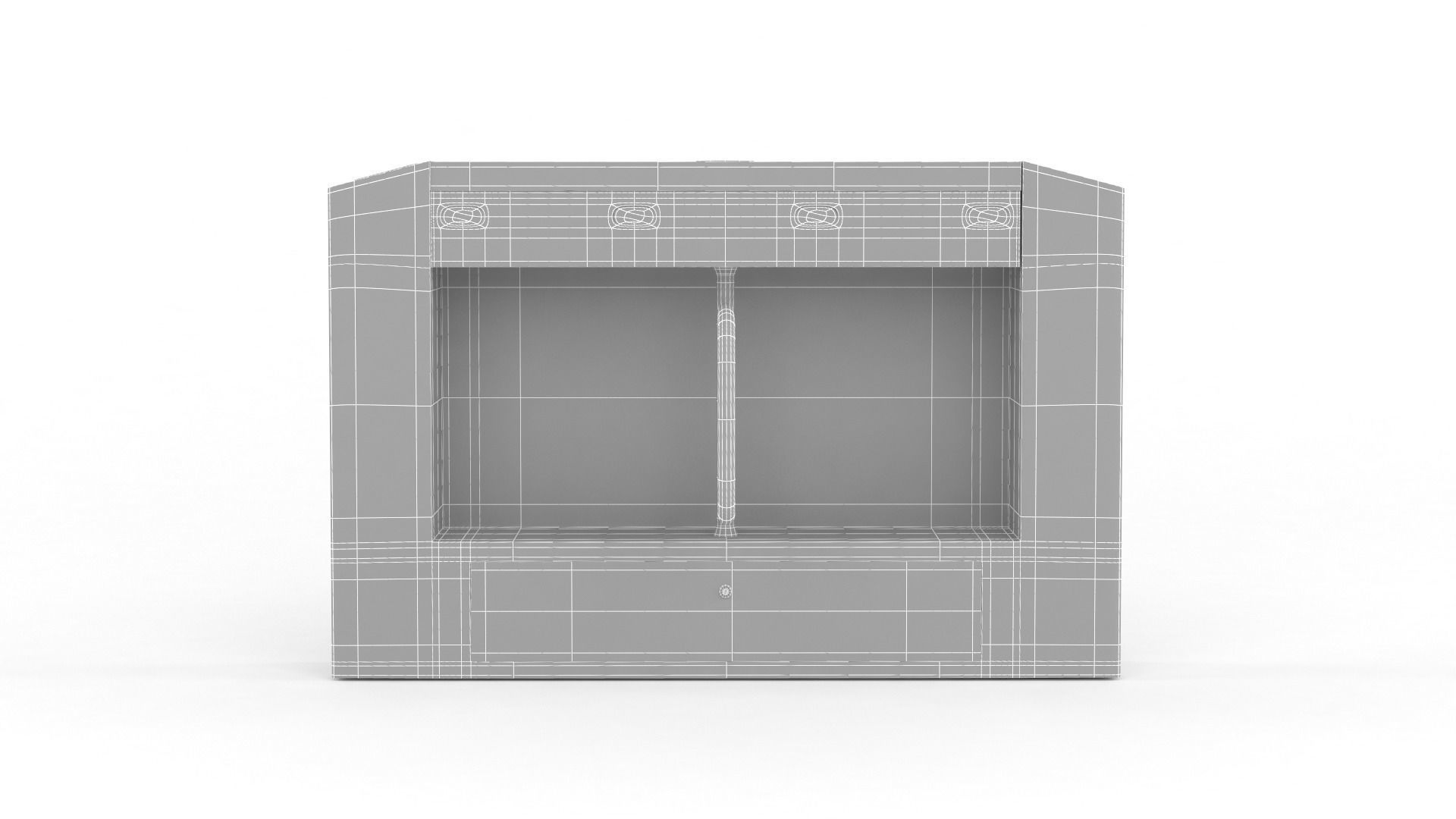 Turnstile Gate 3D model_11