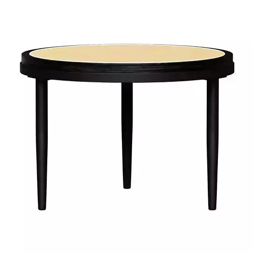 Hako Coffee Table Low  Burned Black