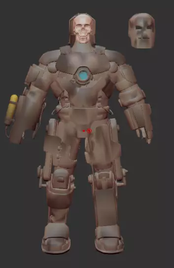 the man in the suit Free 3D model