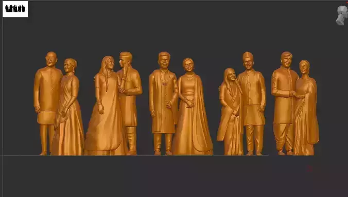 miniatures 3D print model