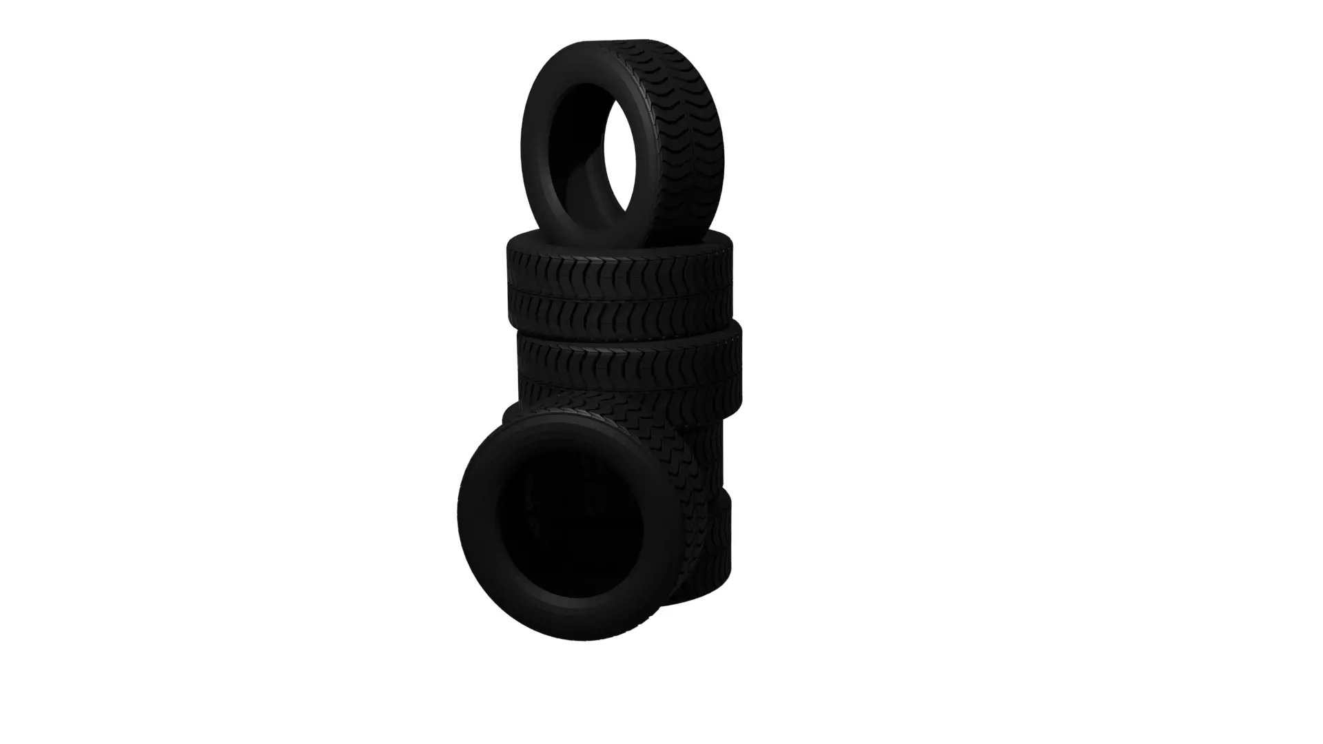 Car Tires Free 3D model