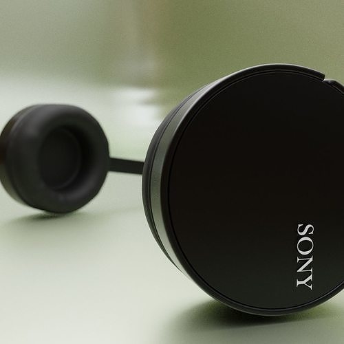Headphone  Free low-poly 3D model