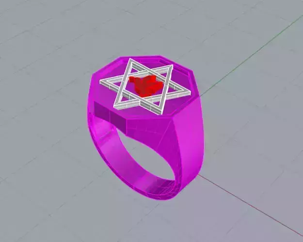 TRINIDAD POLICE SERVICE INSPIRED RING